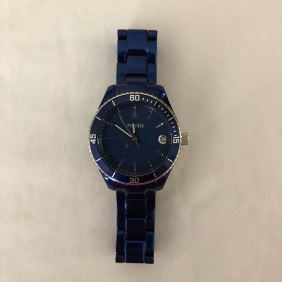 Fossil Blue Ladies Watch - Picture 1 of 4